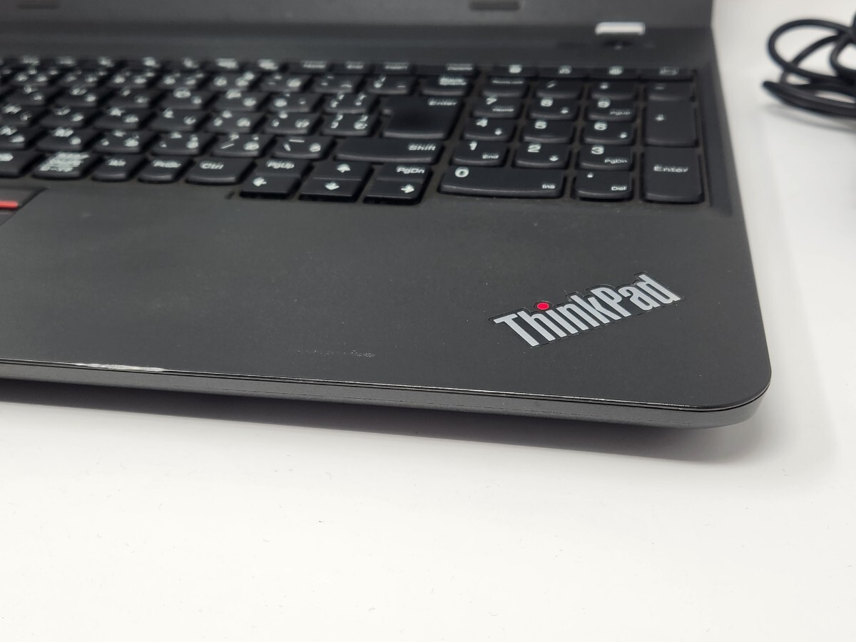 1円～ Lenovo ThinkPad E550 Core i3-5005U/8GBメモリ/SSD128GB/1920x1080FHD/Win10_画像4