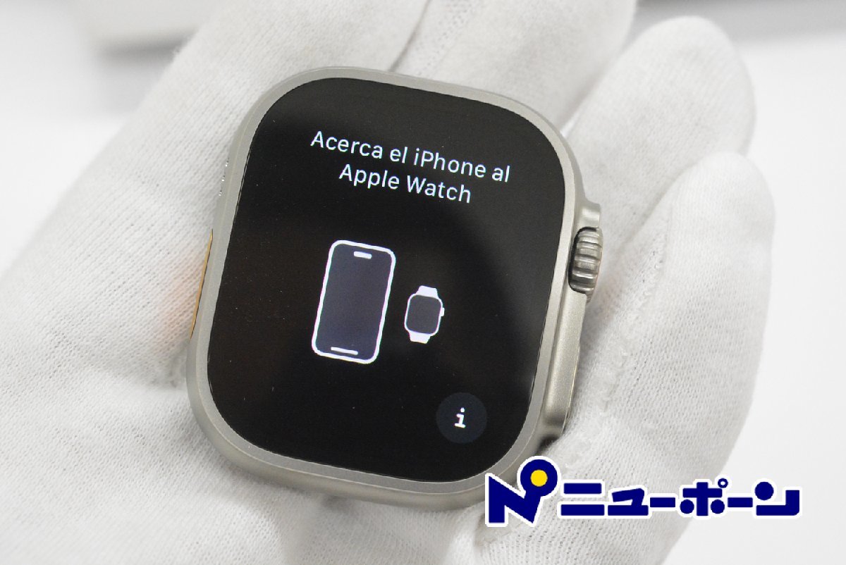 1T100★Apple AppleWatch Ultra 49mm MQFL3J/A アップルウォッチウルトラ★USED＜ニューポーン＞