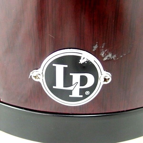 LP/エルピー LPA601-DW/ダークウッド Aspire Wood Bongos Black Hardware/アスパイア ボンゴ 6 3/4″+ 8″ ラテン パーカッション/100_画像5