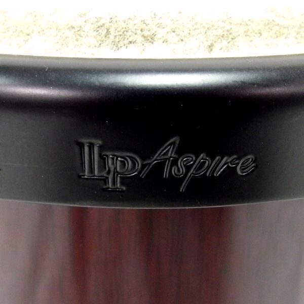 LP/エルピー LPA601-DW/ダークウッド Aspire Wood Bongos Black Hardware/アスパイア ボンゴ 6 3/4″+ 8″ ラテン パーカッション/100_画像6