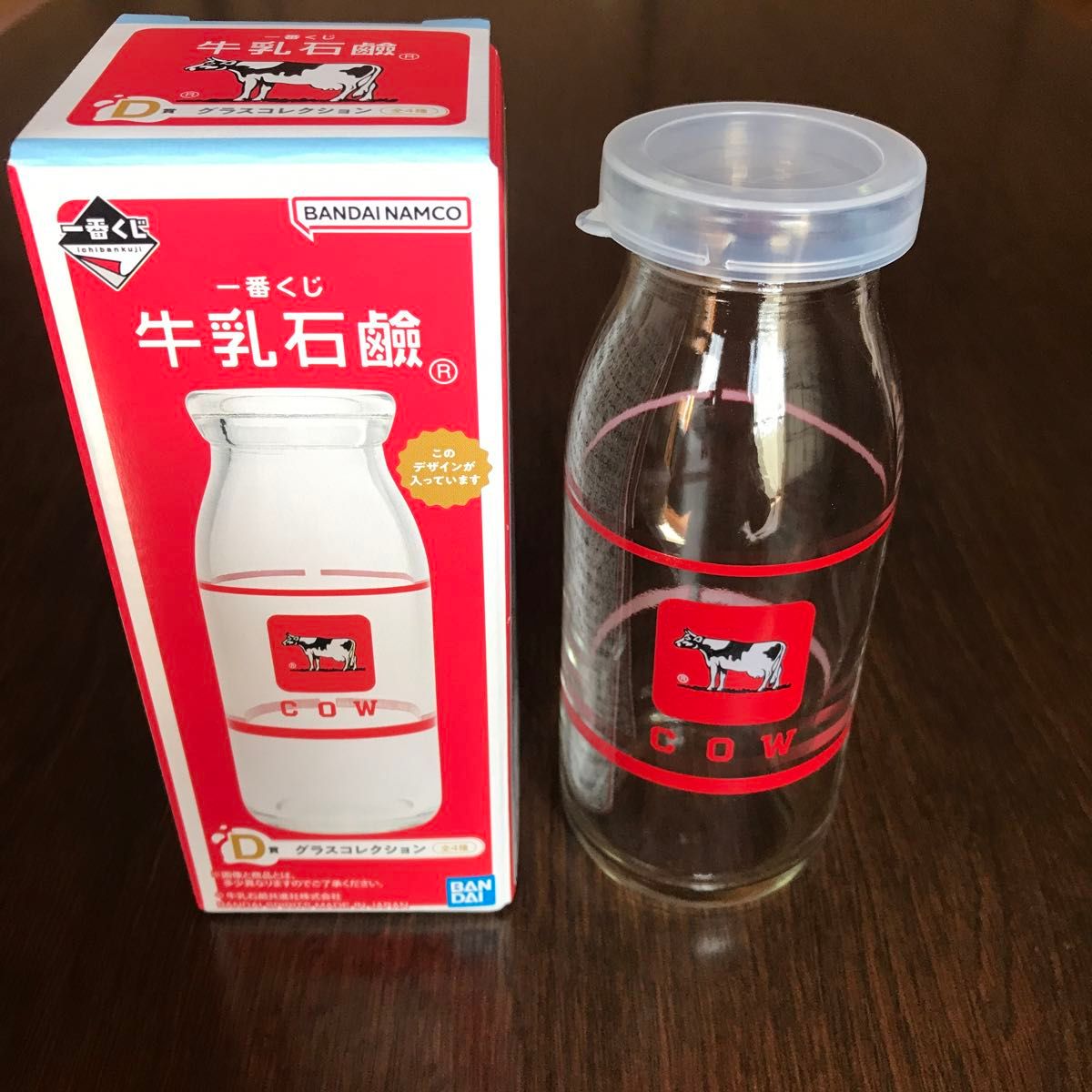 一番くじ牛乳石鹸D賞グラスコレクション牛乳瓶型グラス未使用品｜Yahoo