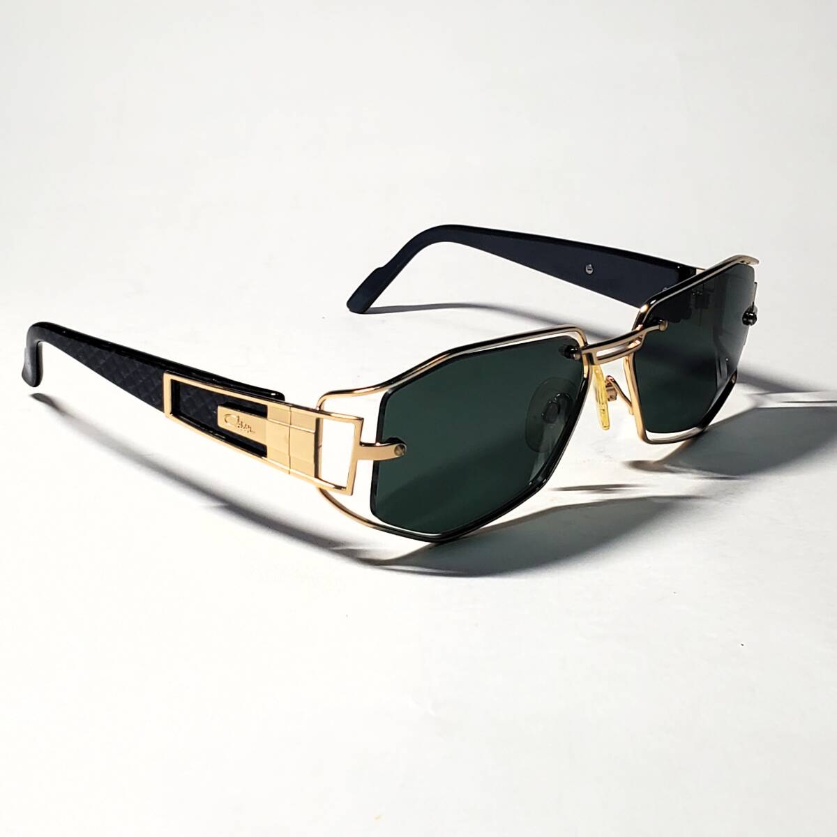 CAZAL Eyewear カザール MOD.920 サングラス 眼鏡 ゴールドフレーム × ブルー系 ドイツ製 HIPHOP ファッション_画像1