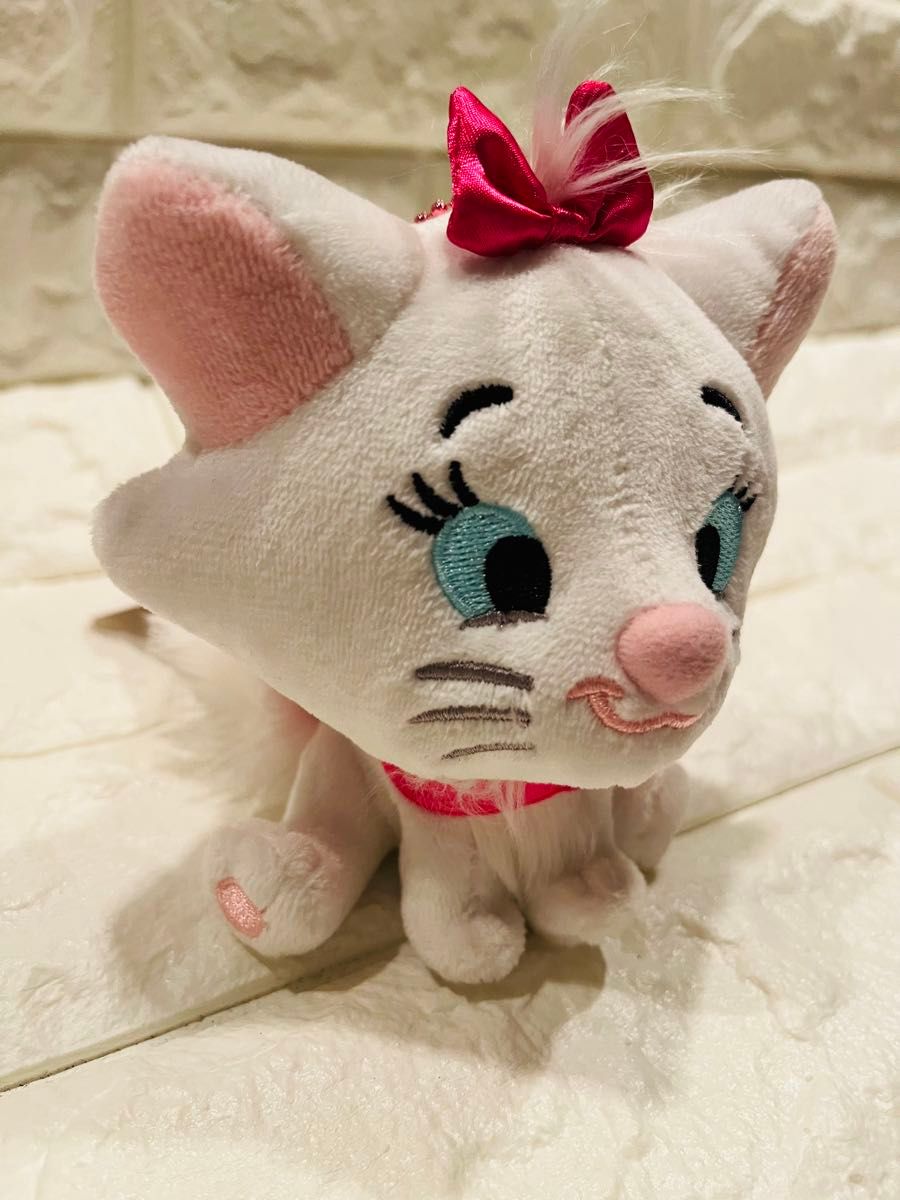 【未使用品】おしゃれキャット　マリー　キーホルダー　 　ディズニー Disney  TDL ぬいぐるみ　キーチェーン　