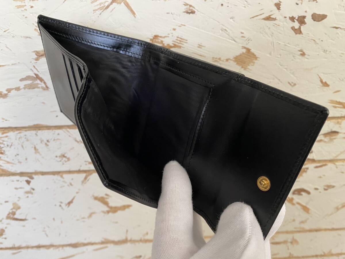 未使用 オールドセリーヌ CELINE 二つ折り財布 がま口 マカダム 未使用 オールドセリーヌ CELINE 二つ折り財布 がま口 マカダム