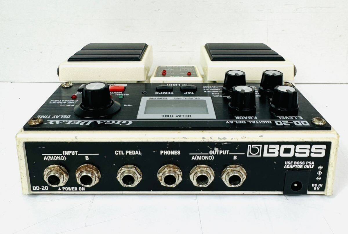 BOSS ボス GIGA DELAY デジタルディレイ エフェクター 音響機器 DD-20_画像5