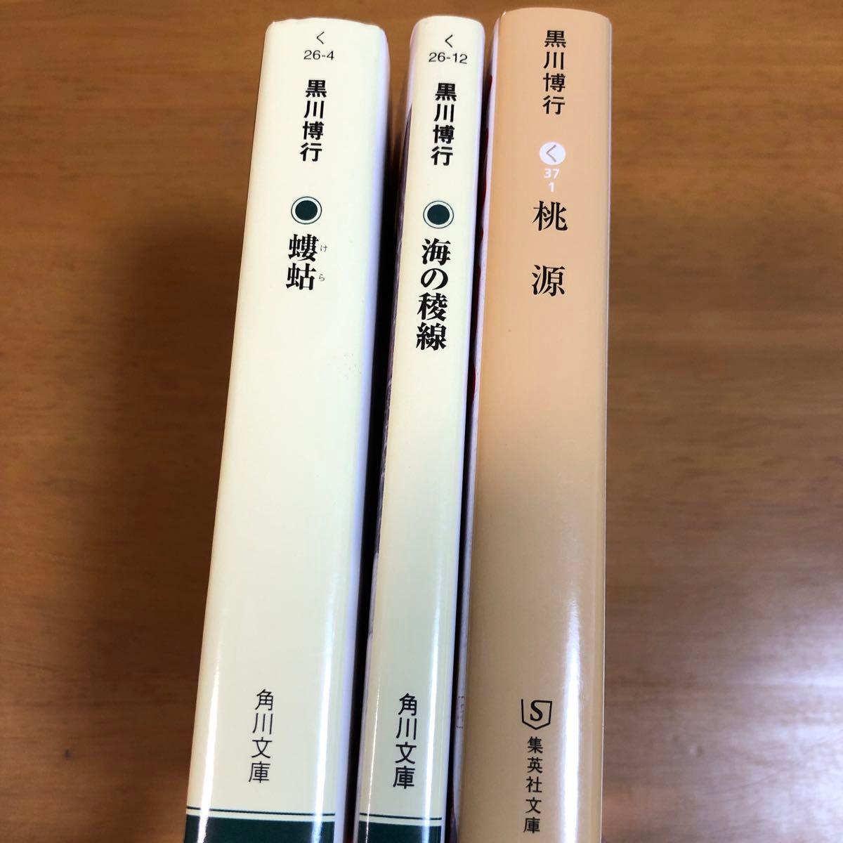 桃源 （集英社文庫　く３７－１） 黒川博行／著ほか3冊セット