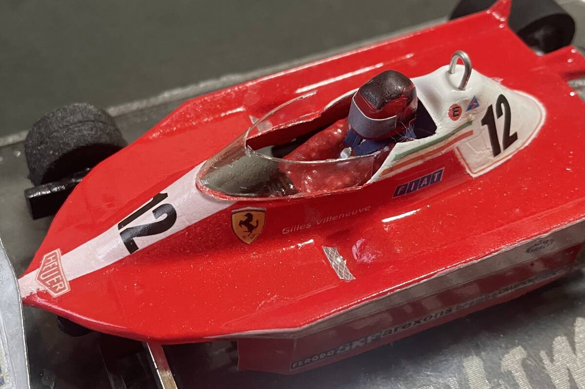 1/32 スロットカー　完成品　フェラーリ312T3 G.ヴィルヌーヴ仕様_画像6