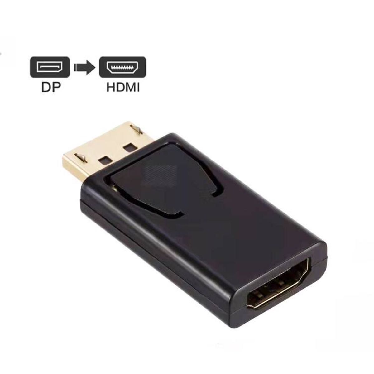 DisplayPort→HDMI変換プラグ　dp→hdmi