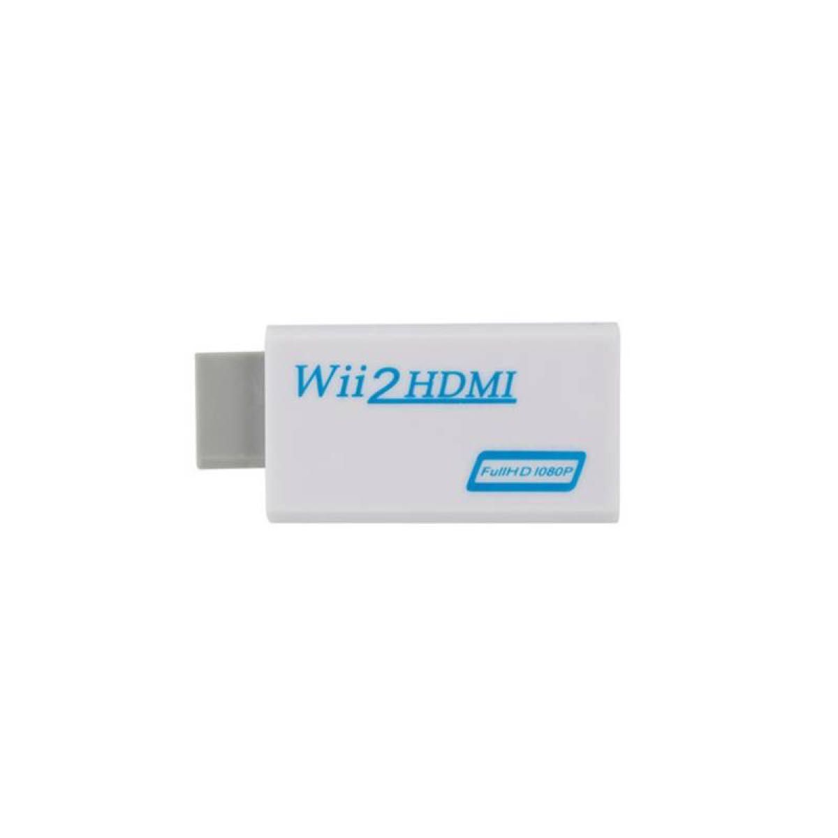 Wii to HDMI 変換アダプター　白　Wii変換