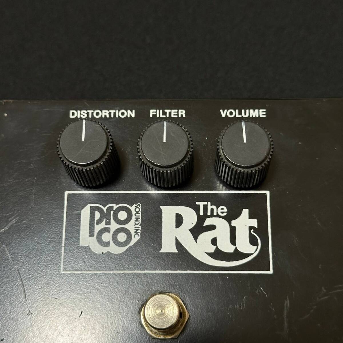 ★希少★動作確認済★ Proco RAT 1981 vintage ラージラット large box プロコ ラット ヴィンテージ Distortion ディストーション_画像3