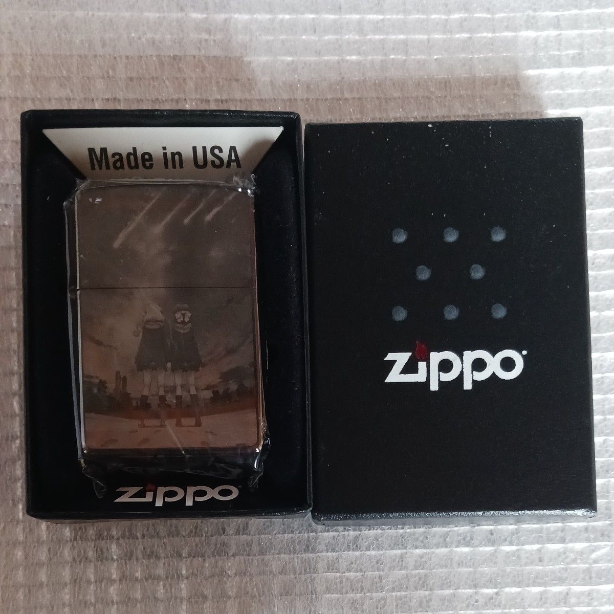 ZIPPO ジッポー オイルライター シルバー ライター Zippo　シンフォギア
