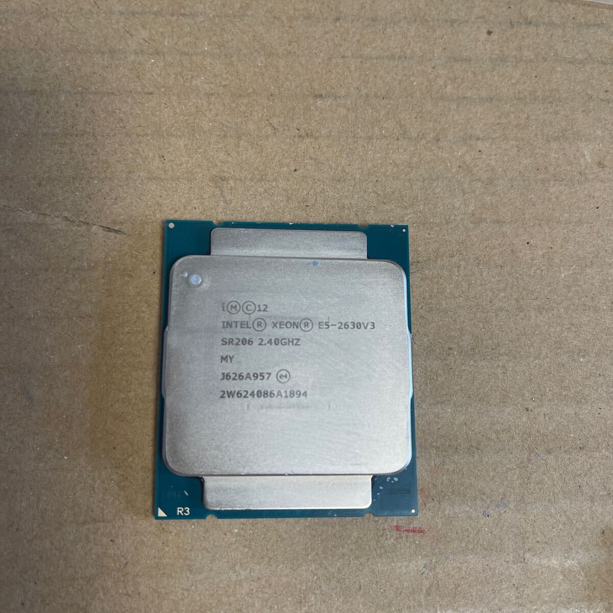 (361)インテル Intel Haswell E5-2630V3 プロセッサー 2.40GHz_画像1
