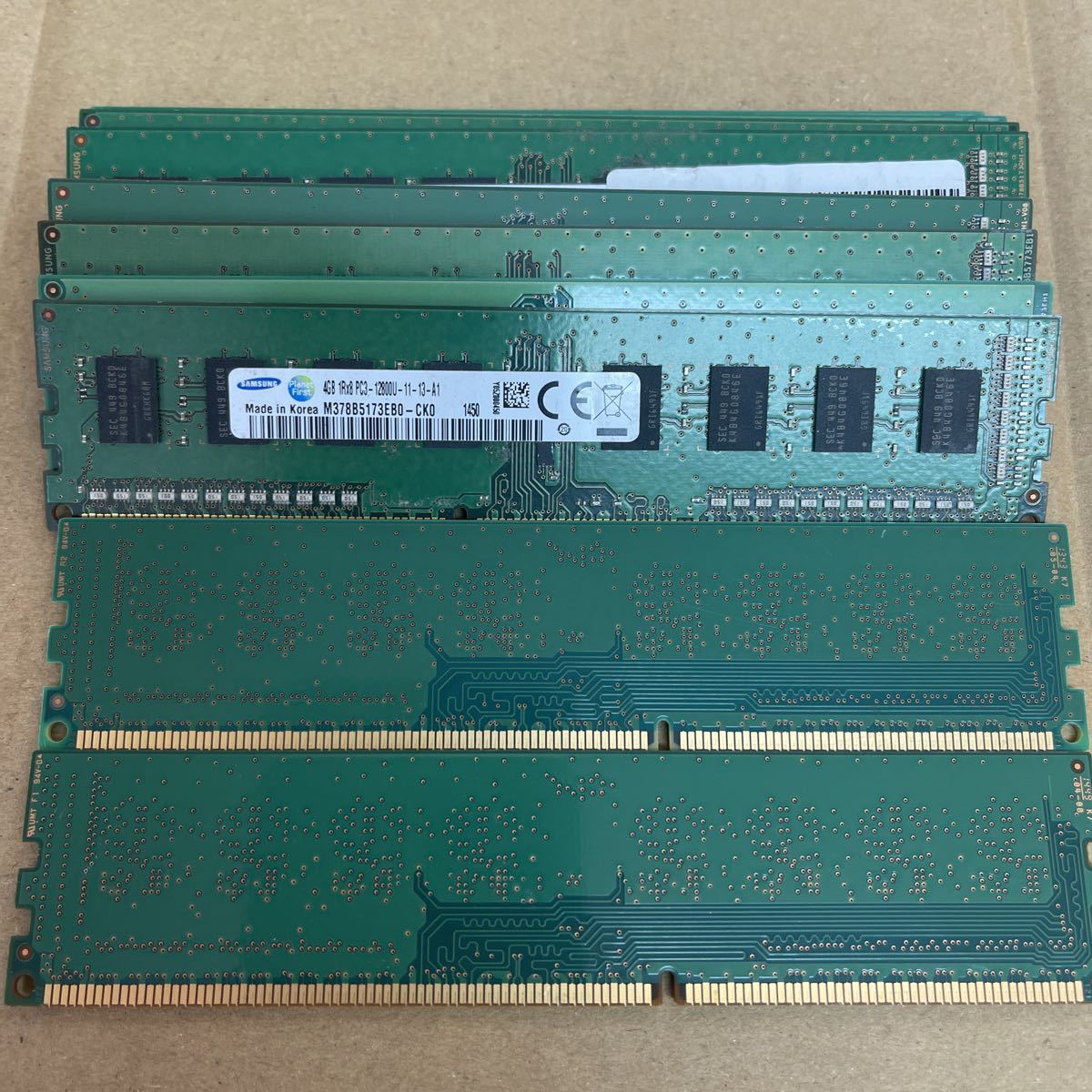 SAMSUNG PC3-12800U 4GBメモリー10枚セット 中古品の画像2