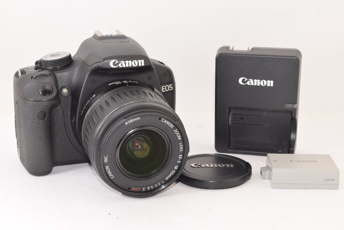 ★美品★ Canon キャノン EOS Kiss X3 + EF-S 18-55mm II USM レンズセット ショット数10965回 2403005