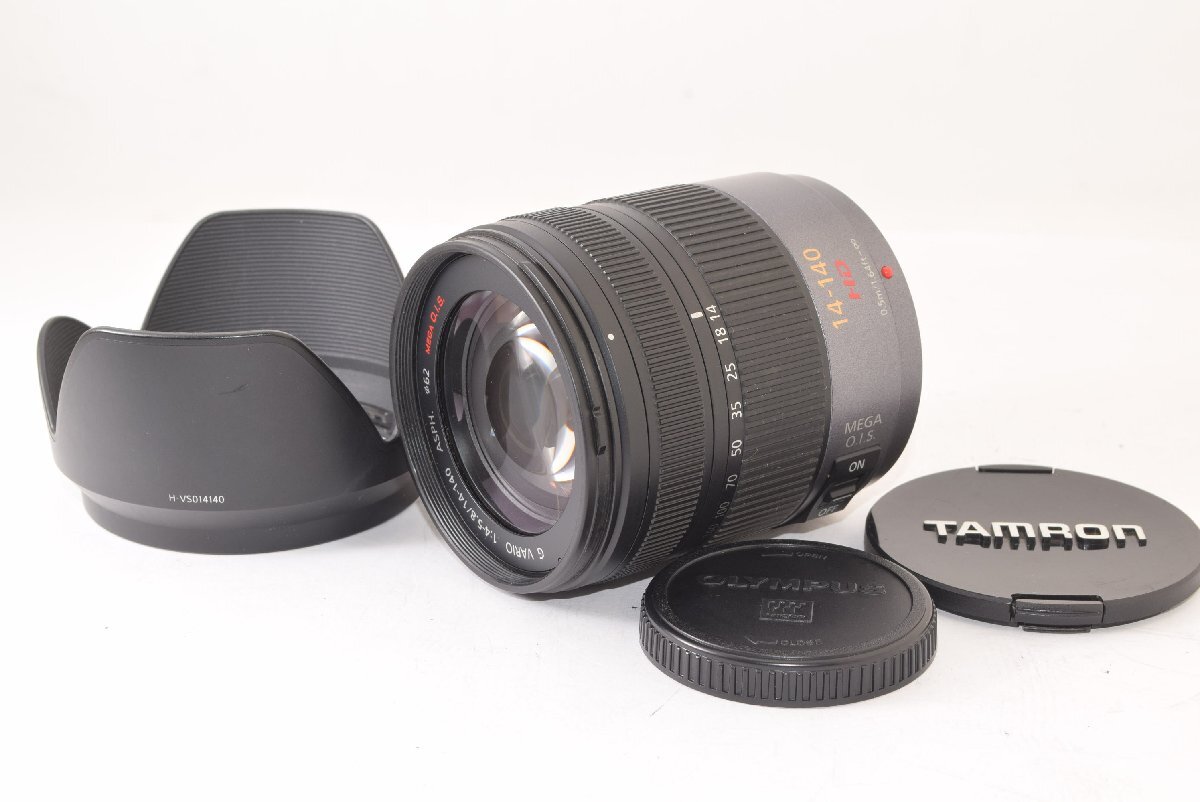 ★極上品★ Panasonic パナソニック LUMIX G VARIO HD 14-140mm F4-5.8 ASPH MEGA O.I.S. H-VS014140 2403075の画像1