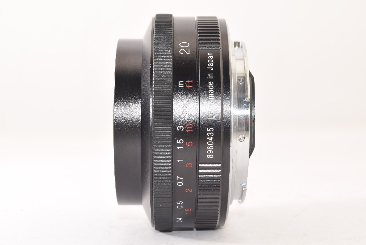 ★極上品★ Voigtlander フォクトレンダー COLOR-SKOPAR 20mm F3.5 SL II Aspherical for Canon EF 2403111_画像8