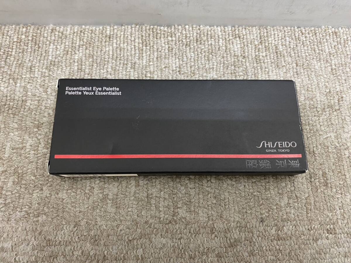 【MC3678YR】１円スタート SHISEIDO エッセンシャリスト アイパレット 08 Jizoh Street Reds アイシャドウ コスメ 未使用_画像1