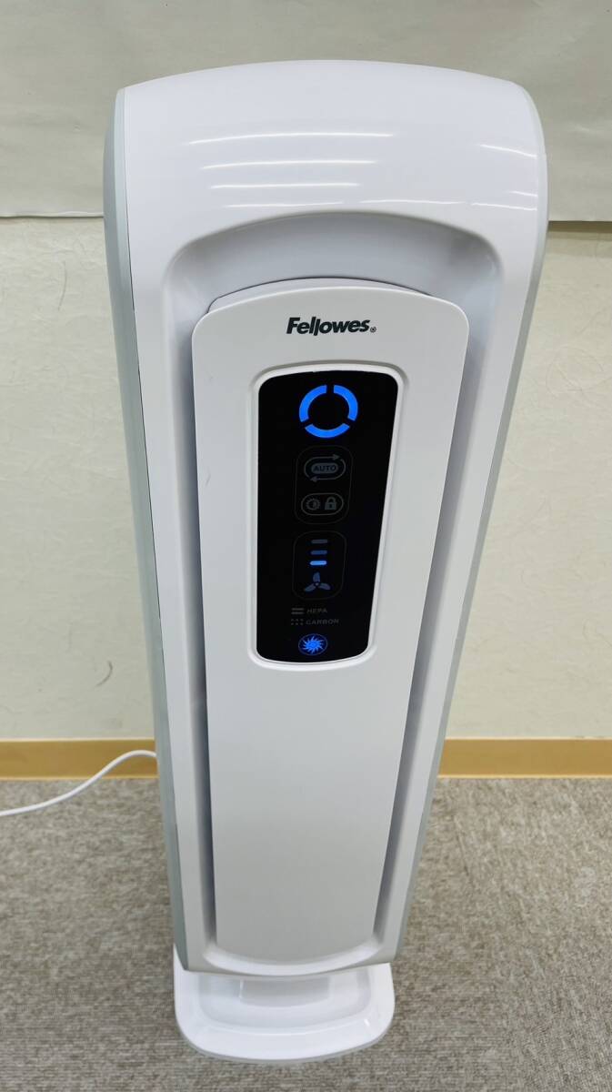 【MC1541YR】１円スタート Fellowes フェローズ 空気清浄機 AeraMax DB5シリーズ ホワイト 通電確認済み 説明書付き 家電の画像3