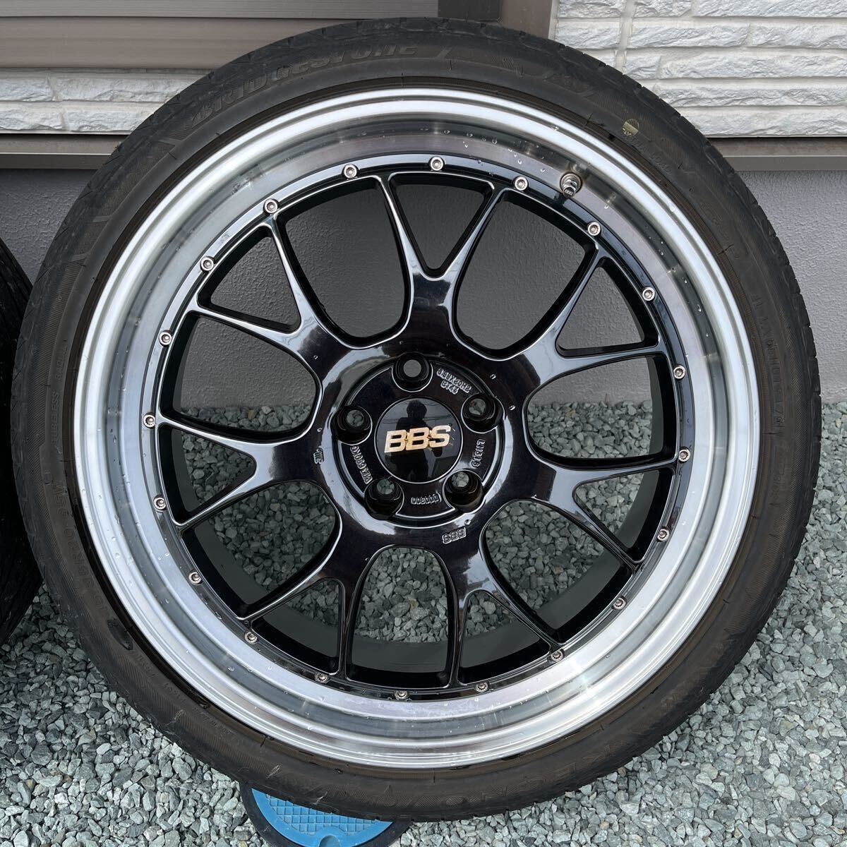 blueman80jp様専用①BBS LM-R 8.5J 9.5J 20インチ 4本セット 5H LM318 LM319 114.3_画像5