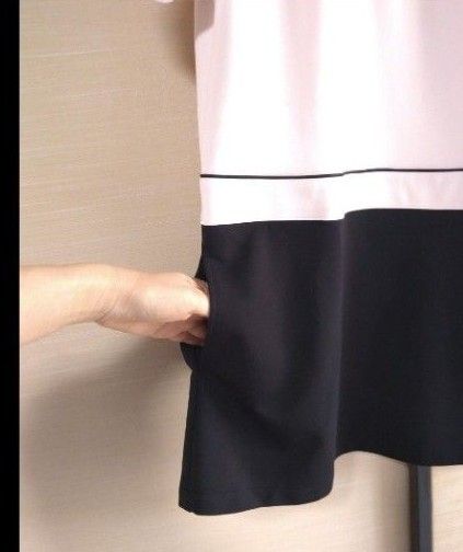 《Calala　キャララ》　エステ　ユニフォーム　制服　チュニック 　ベビーピンク　 　半袖