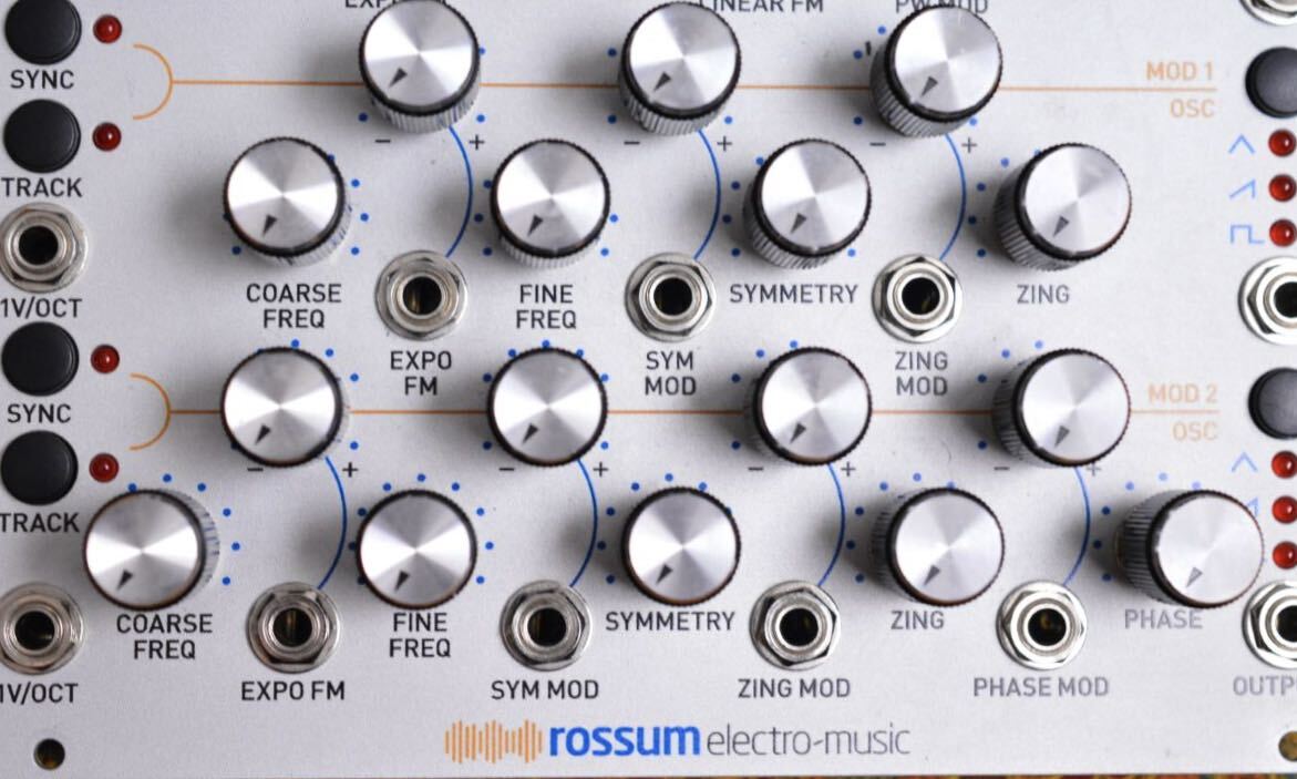 [ самый высококачественный звук osi letter -]Rossum Electro-Music Trident [ евро подставка ] modular Synth [ синтезатор ]