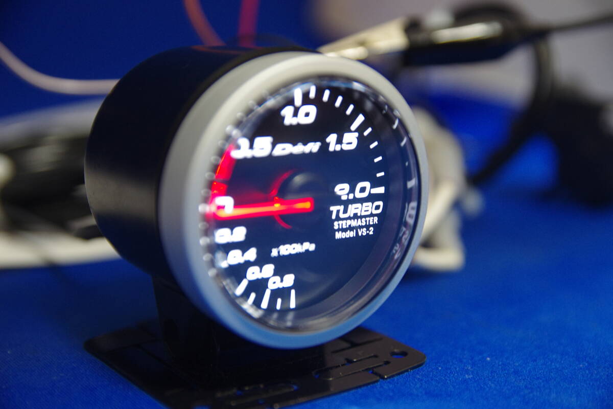  rare records out of production Defi ho wai tracer gauge meter 52mm boost controller Defi White Racer Gauge single unit drive model turbo-meter BOOST DF6506