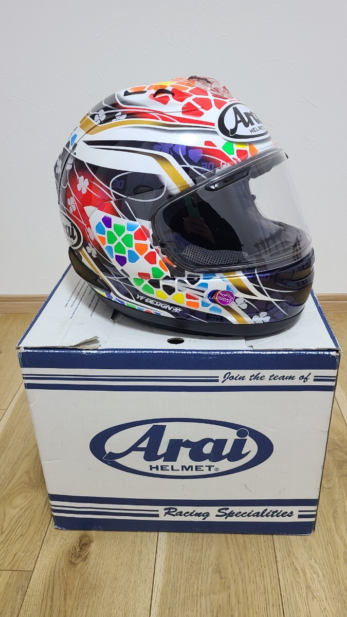 【美品】アライRX-7X NAKAGAMI GP2 Sサイズ ナカガミ GP2 Arai_画像1