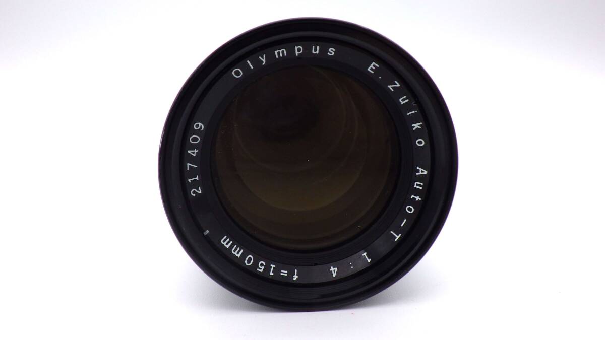 【ジャンク品】 OLYMPUS オリンパス PEN-FV Zuiko Auto-S 38mm f1.8/E-Zuiko Auto-T 150mm f4 レンズ付き フィルムカメラ MF一眼レフ_画像9