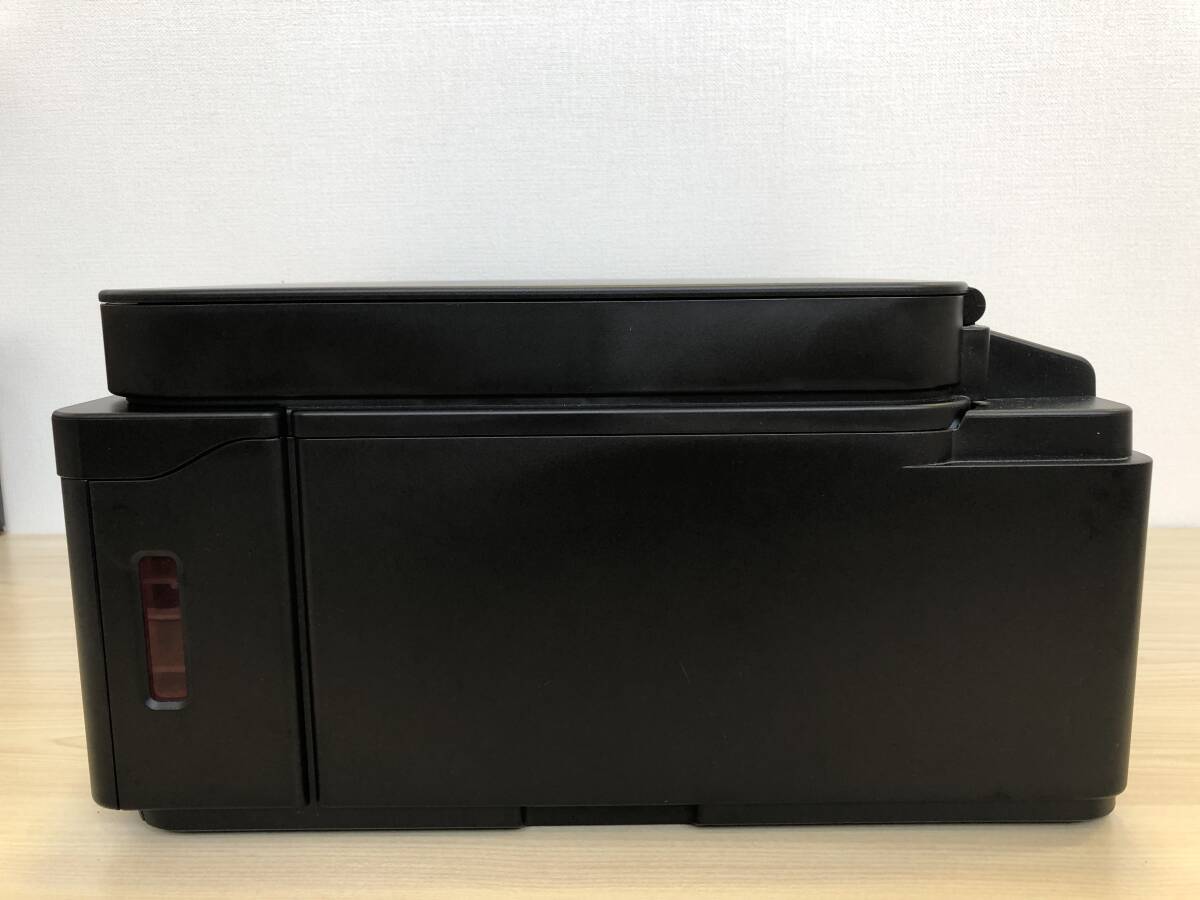 《6538》動作品 CANON キャノン インクジェットプリンター G6030 ブラック 特大容量ギガタンク搭載 替えインク付の画像3