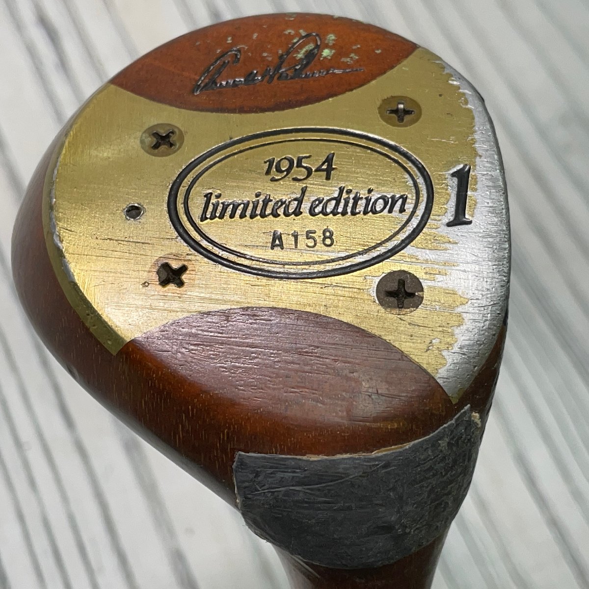 m002L dyoko(140) 【2 Arnold Palmer Limited edition 1954 A158 #1 アーノルド パーマー 限定 ドライバー ゴルフ クラブ_画像1