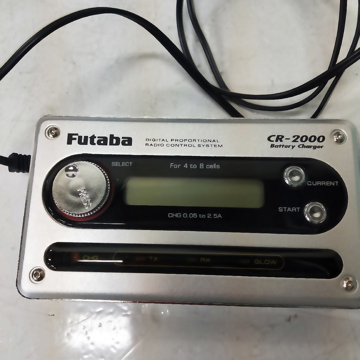 s001 I2 Futaba フタバ バッテリーチャージャー CR-2000 充電器 ラジコン 中古 良品_画像2