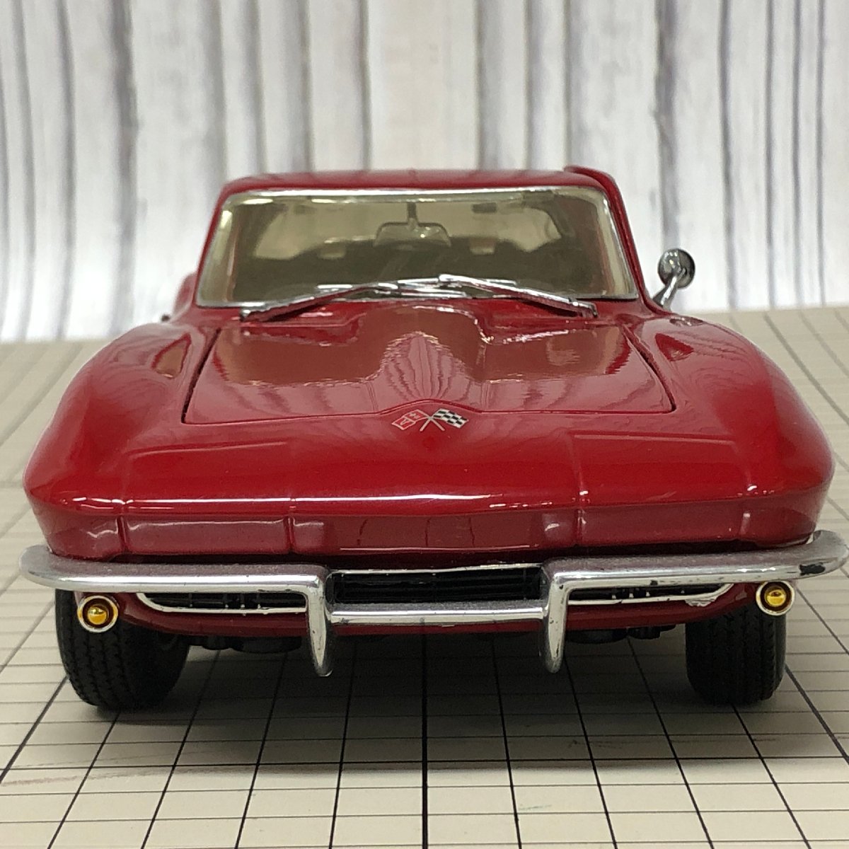 m001 H(60) Maisto 1/18 Chevrolet Corvette 1965 red Maist Chevrolet Corvette minicar 