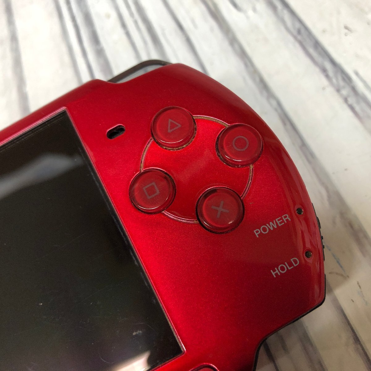 m001 Z2(30) 送料520円 ソニー PSP-3000 レッド ソフト ウイニングイレブン2010 SONY PlayStationPortable_画像3