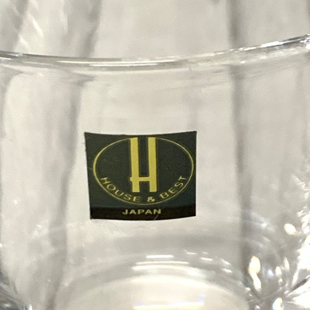 s001 A1 保管品 H&B HOYA クリスタル 冷酒器セット カラフェ 冷酒グラス5個 ぐい呑 お猪口 日本酒 箱付きの画像7