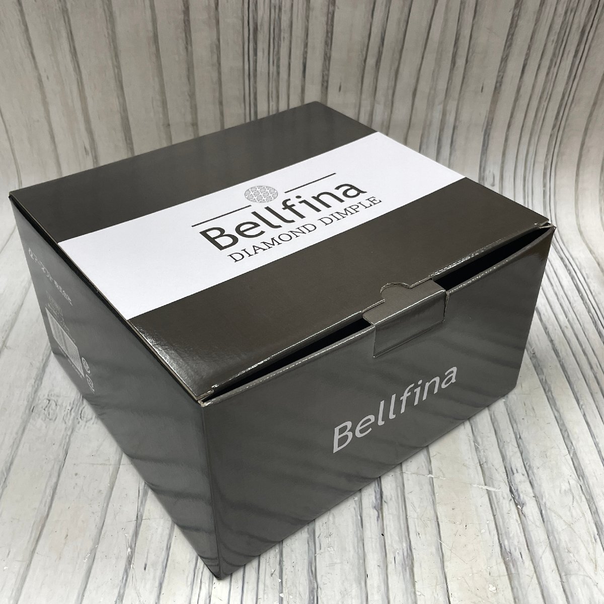 m002 B4(80) 未使用 Bellfina ベルフィーナ 両手鍋 卓上鍋 調理器具 蓋付 22㎝ 無水鍋 無水調理パン IH ガス火_画像9