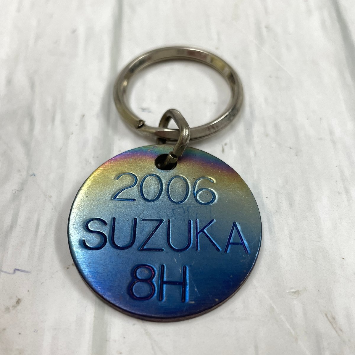 m002 H3(10) 2 Yoshimura YOSHIMURA 2006 SUZUKA 8H Suzuka 8 hour endurance race goods titanium key holder rare rare that time thing 