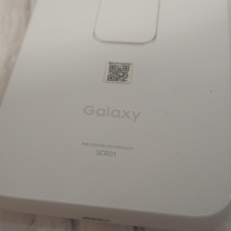 f002 Z2 動作品 ギャラクシー SCR01 5G Mobile Wi-Fi Galaxy ホワイト モバイルルーター ネットワーク ポケットWi-Fi KDDI判定〇_画像7