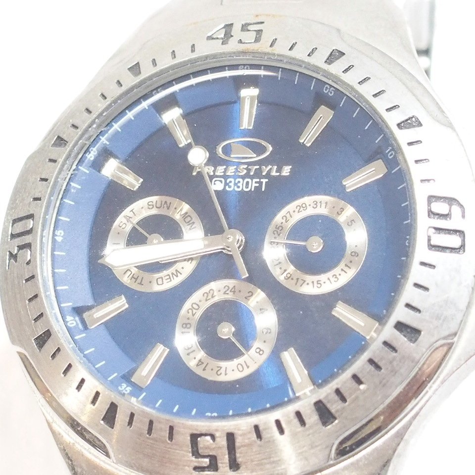 f002 B1 17 メンズ腕時計 FREESTYLE 330FT フリースタイル DESIGNED IN CALIFORNIA USA ネコポス385円の画像1
