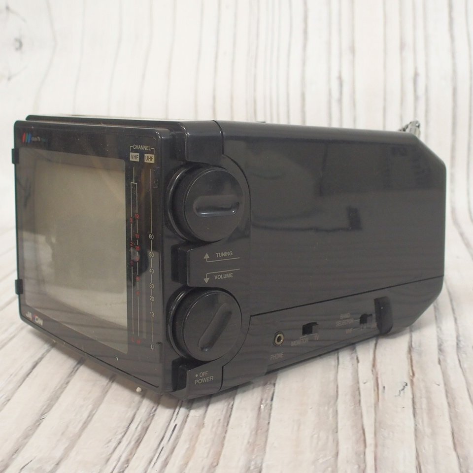 f002 KAIDAN JAXON/ Jackson 6 -inch portable * color tv ITV-690 junk 