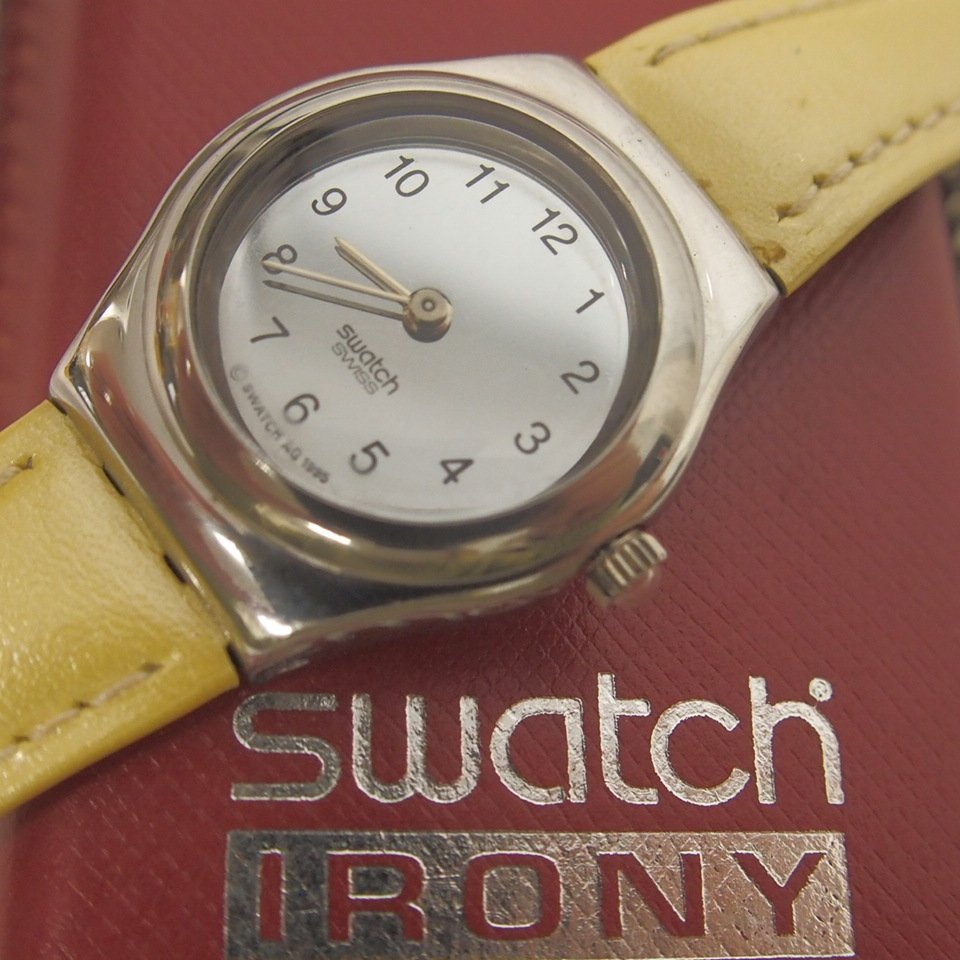 f002 Z3 157. Swatch Swatch Irony IRONY женские наручные часы кварц кожаный ремень разряженная батарея в кейсе takkyubin (доставка на дом) compact 