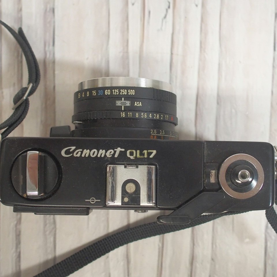 f002 Y3 Canon キャノン Canonet QL17 G-III QL レンジファインダー フィルムカメラ/CANON LENS 40mm 1:1.7 動作未確認 ジャンク_画像4