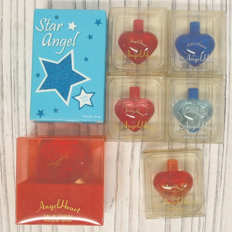 f002 Y4 エンジェル ハート ANGEL HEART スターエンジェル ライオンハート EDT 50ml/10ml 香水 オードトワレ おまとめ 長期保管品の画像1