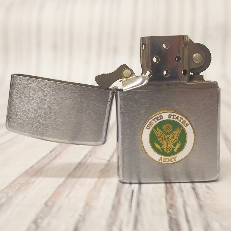 f002 Z5 ZIPPO Zippo - Zippo lighter US ARMY D Ⅶ 1991 year made 