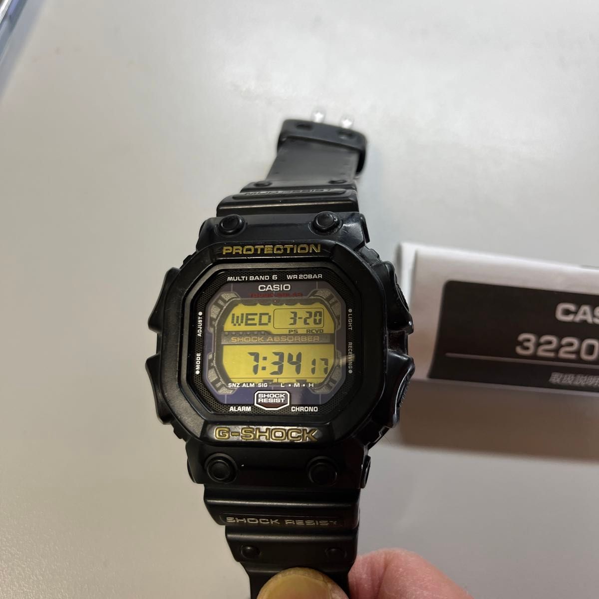 CASIO G-SHOCK GXW-56 3220 ブラック 電波ソーラー デジタル