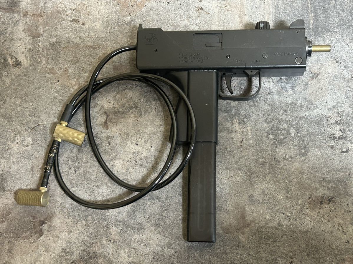 マルゼン　イングラム　M11 外部ソースガスガン　ジャンク品　/ ガスガン　マルイ　KSC Mac10_画像2