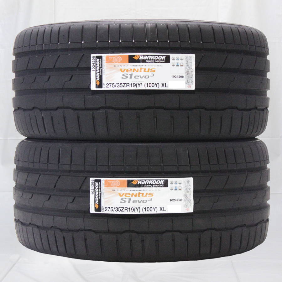 275/35R19 100Y XL HANKOOK ハンコック ベンタス VENTUS S1 EVO3 K127 24年製 正規品 送料無料 2本税込 \34,200 より 1の画像1