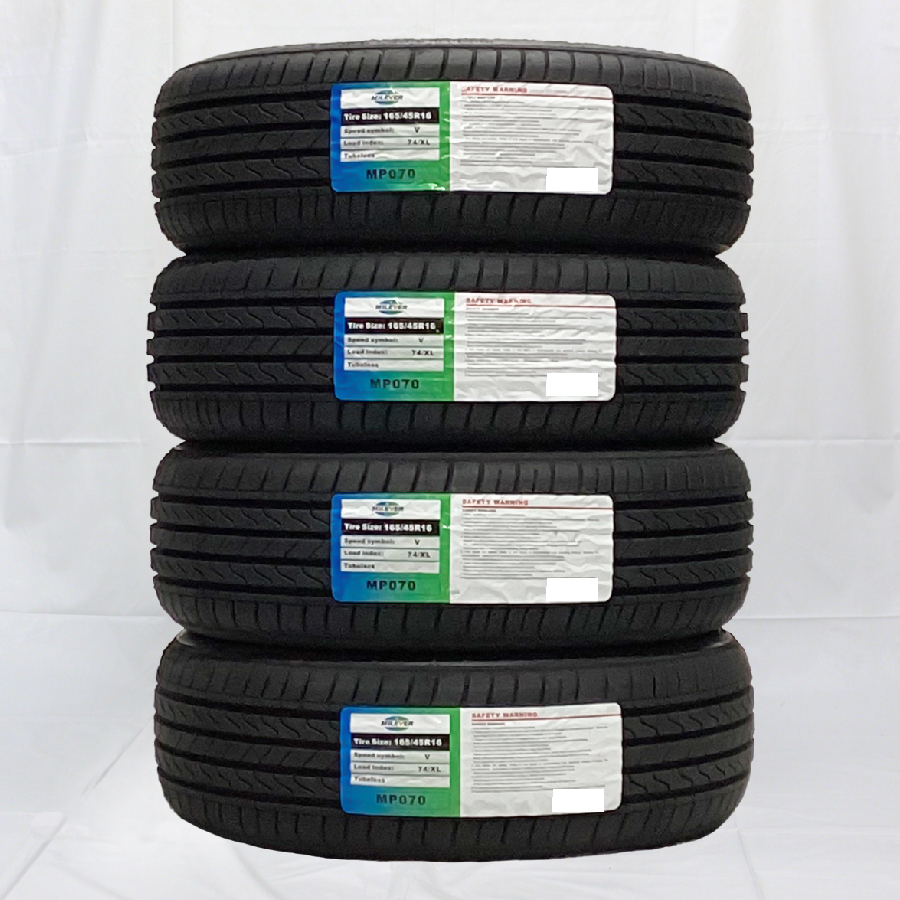 165/45R16 74V XL MILEVER HARMONIC PLUS MP070 23年製 送料無料 4本セット税込 \17,800 より 2_画像1