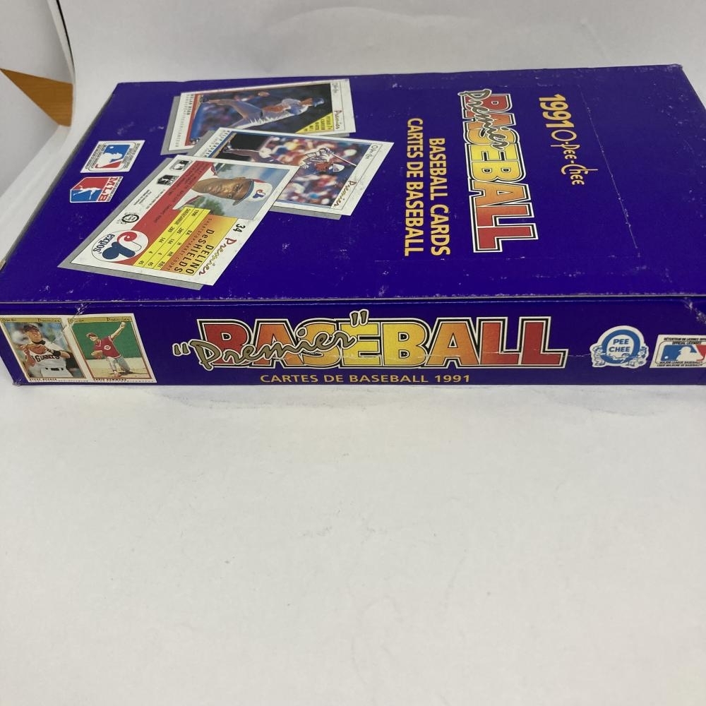 気になる対象商品 PREMIER 1991 O-PEE-CEE】オーピーチー BASEBALL CARTE CARDS ボックス