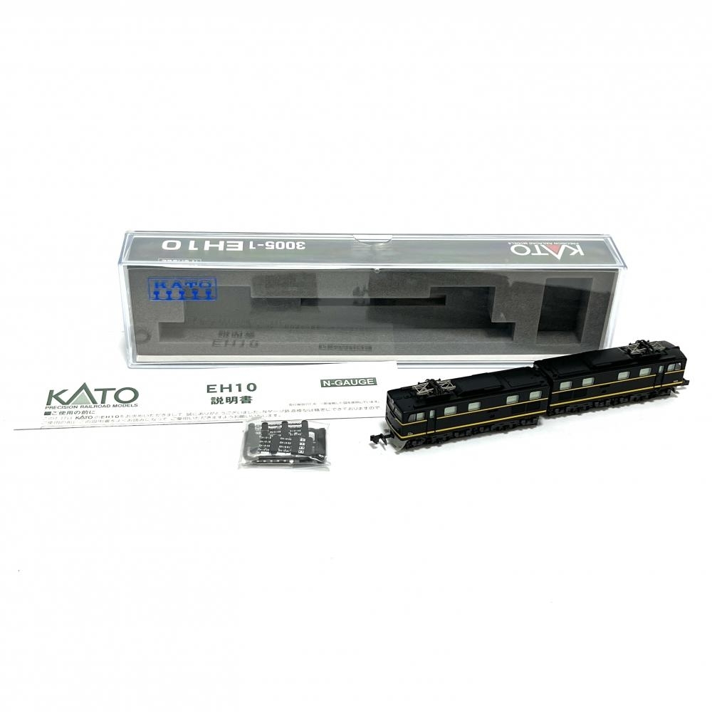 【ジャンク品】KATO カトー　3005-1　電気機関車　EH10　Nゲージ　鉄道模型 関水金属 17319_画像1