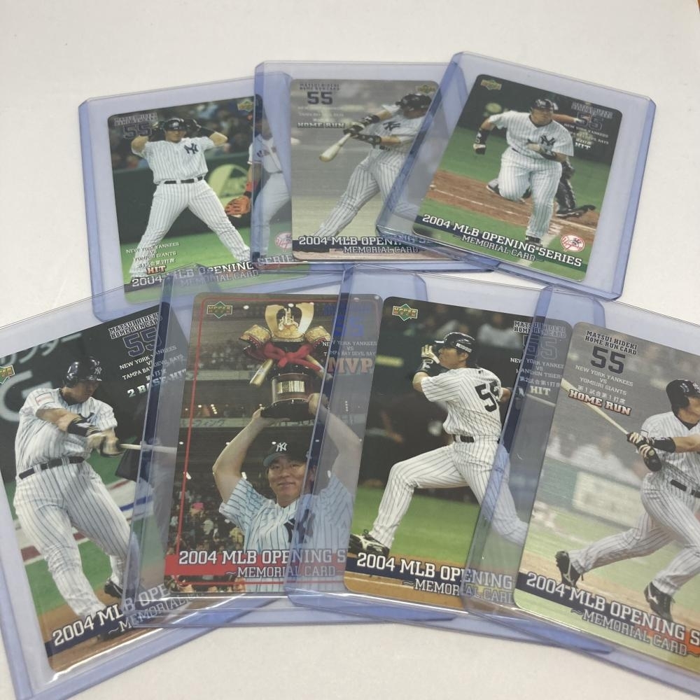 【期間限定】 HIDEKI アッパーデックMATSUI 2004 MEMORIAL SERIES OPENING MLB 2002年~